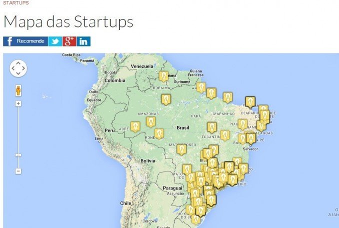 print mapa guia de startups