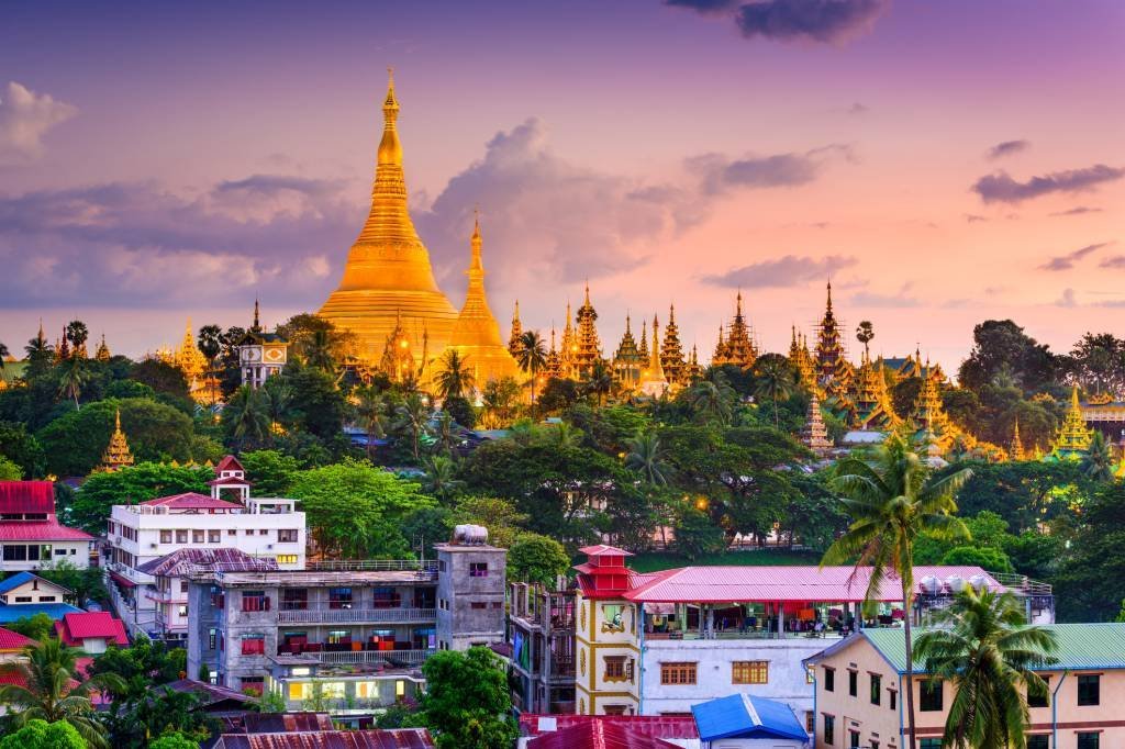 Yangon Skyline