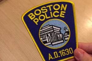 Emblema da polícia de Boston, nos EUA