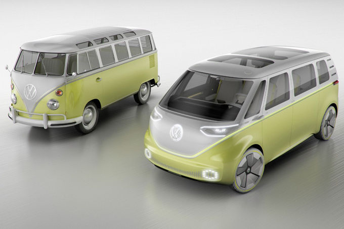 Nova versão da Kombi I.D. Buzz da Volkswagen