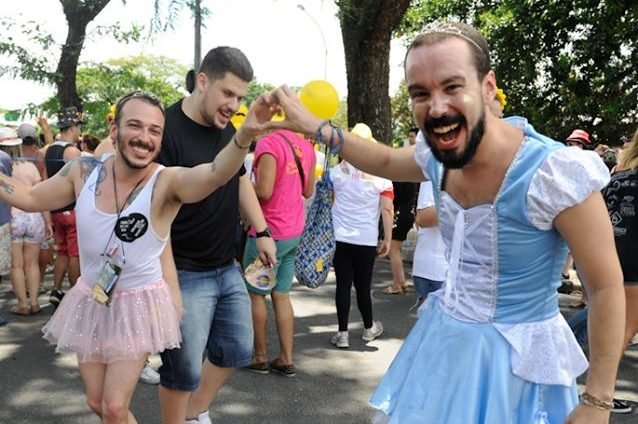 Bloco de Carnaval em São Paulo