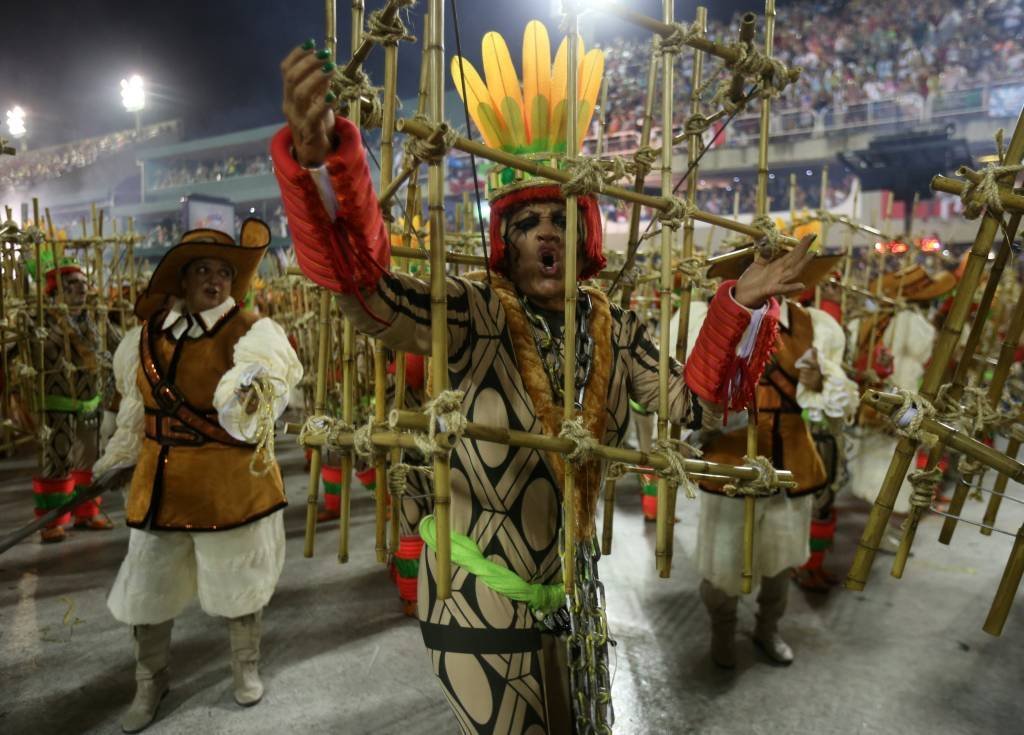 Desfile da Imperatriz, no Carnaval do Rio de Janeiro dia 27/02/2017