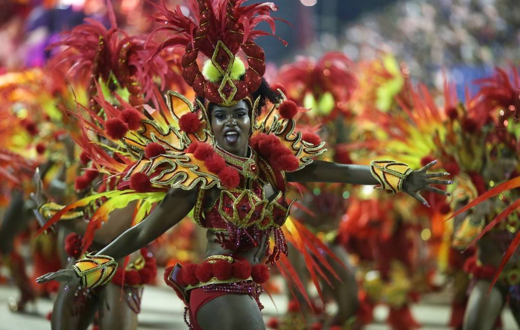 Desfile da Salgueiro no Carnaval do Rio de Janeiro, dia 27/02/2017