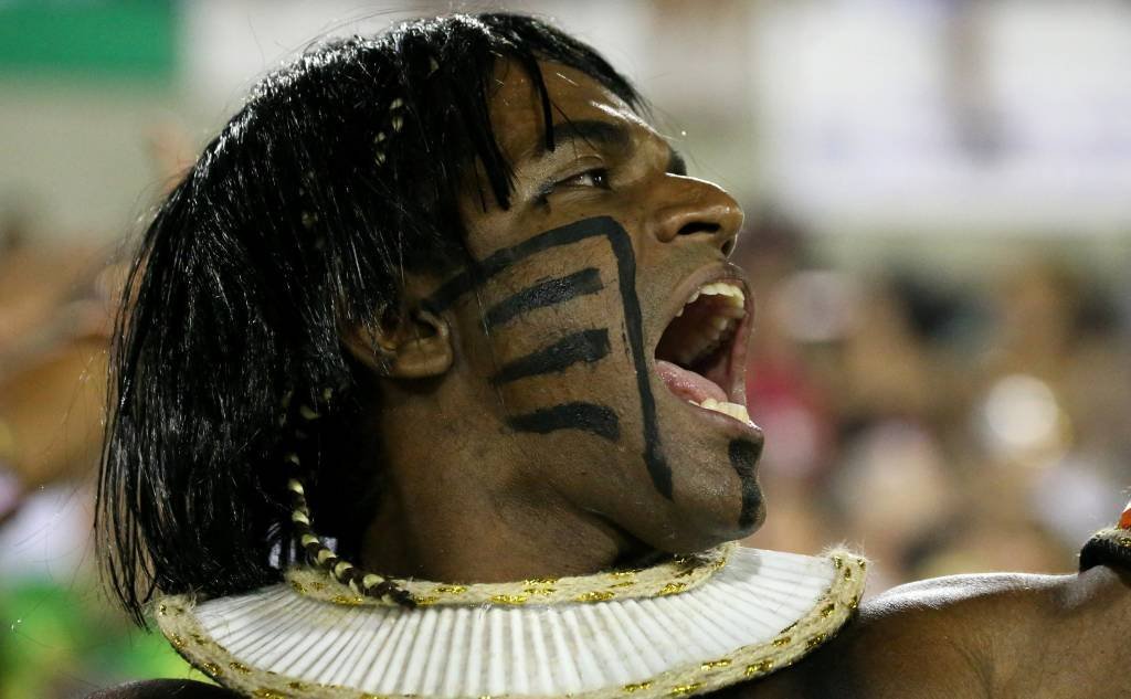 Desfile da Imperatriz, no Carnaval do Rio de Janeiro dia 27/02/2017