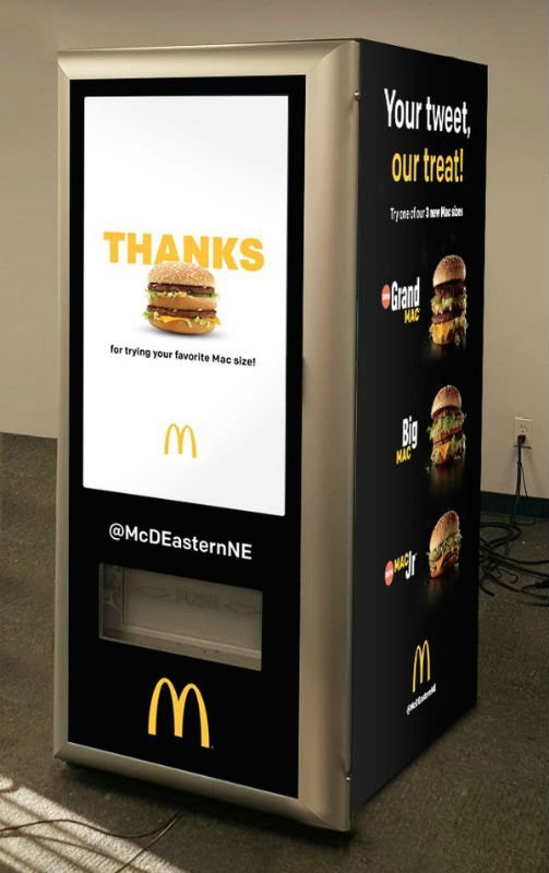 Vending Machine do McDonald's: em Boston, máquina dava Big Macs
