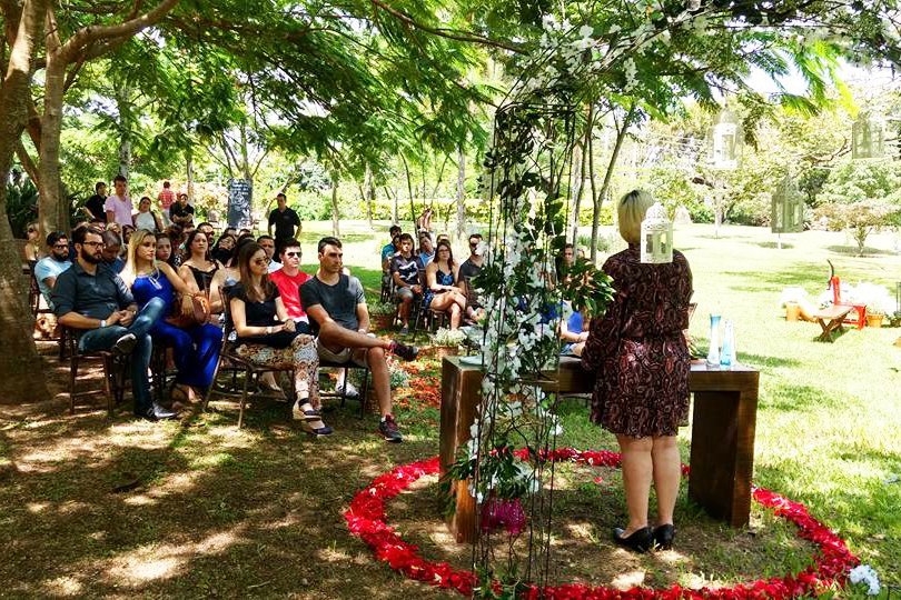 Casamento celta, organizado pela psicóloga Luciana Zanon