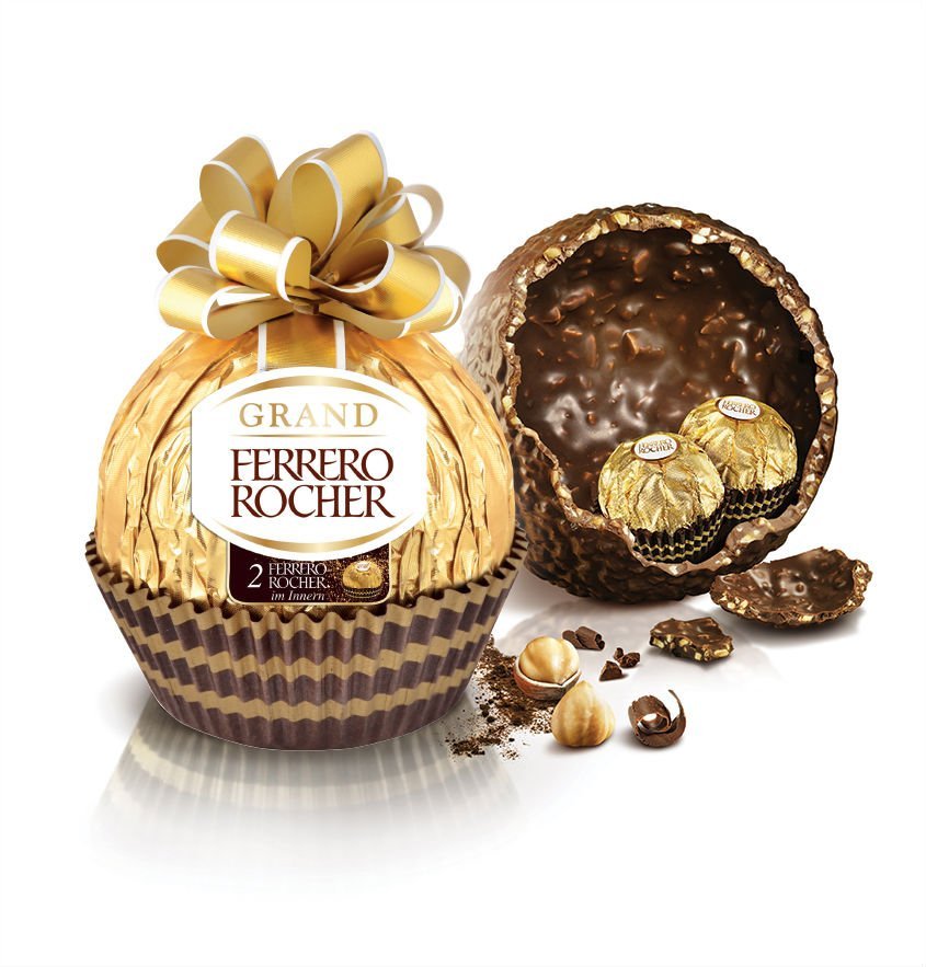 Grand Ferrero Rocher: lançamento de bombom gigante para a Páscoa no Brasil