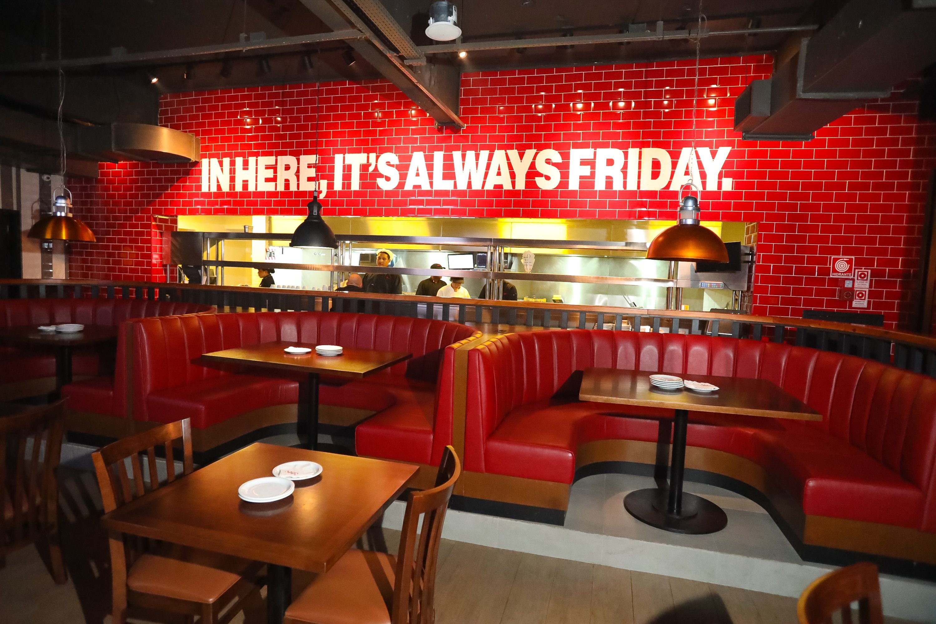 Restaurante TGI Friday's no Brasil