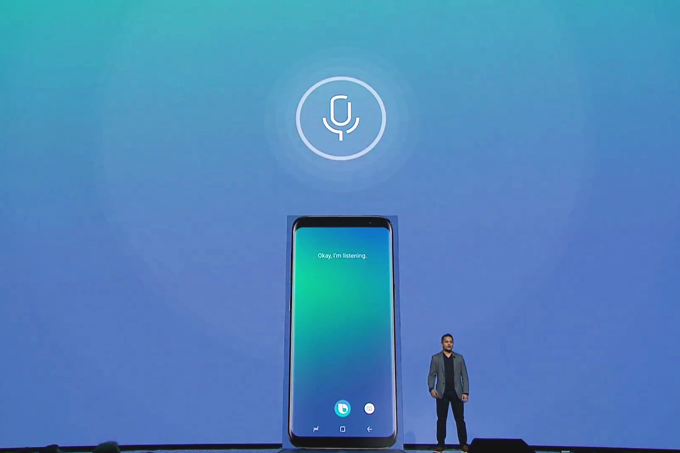 Bixby: a assistente pessoal da Samsung é apresentada durante o evento de lançamento do Galaxy S8