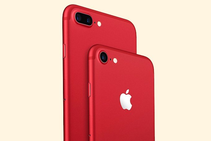 iPhone 7 vermelho