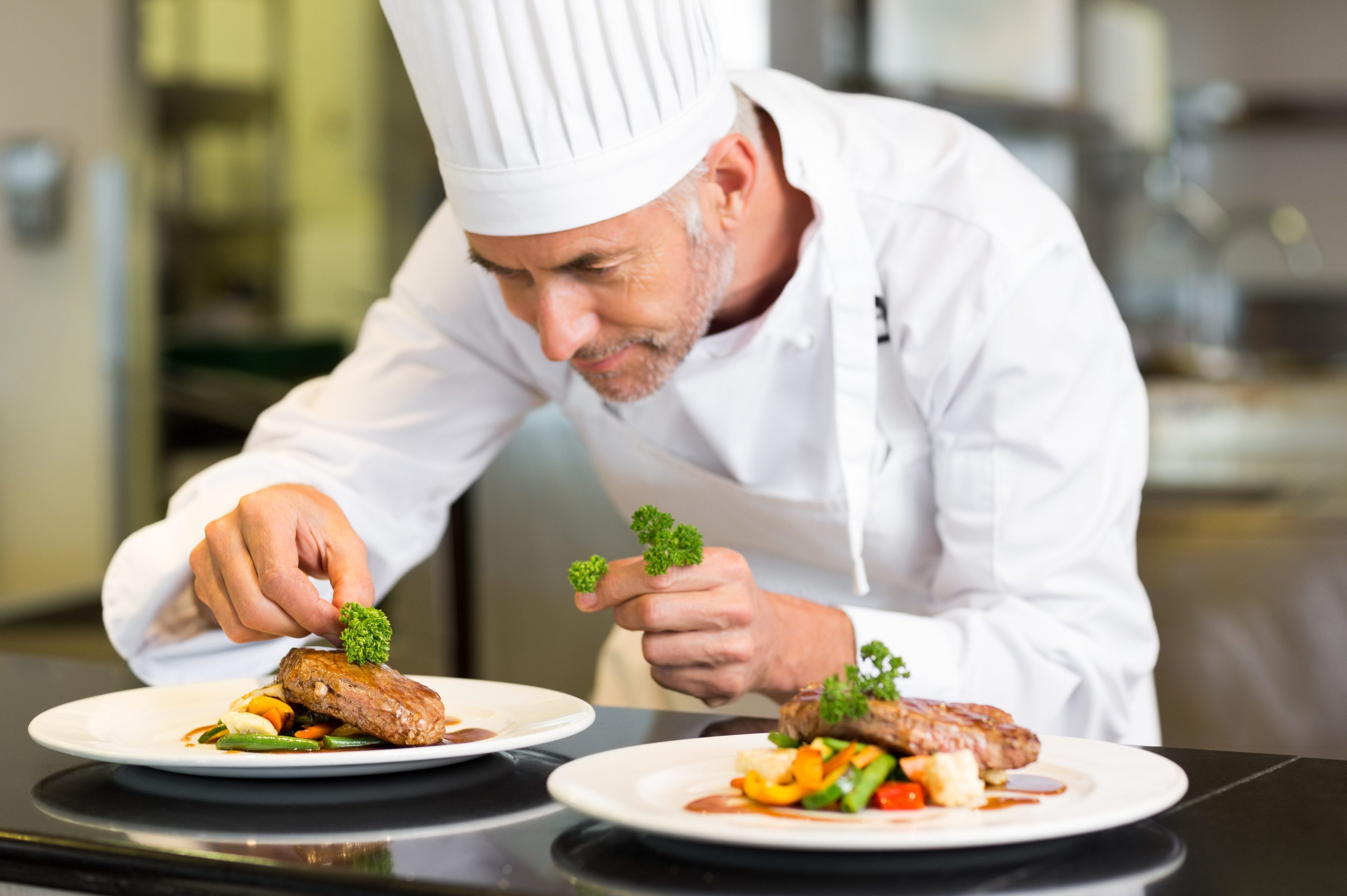 Chef cozinhando, programa de culinária