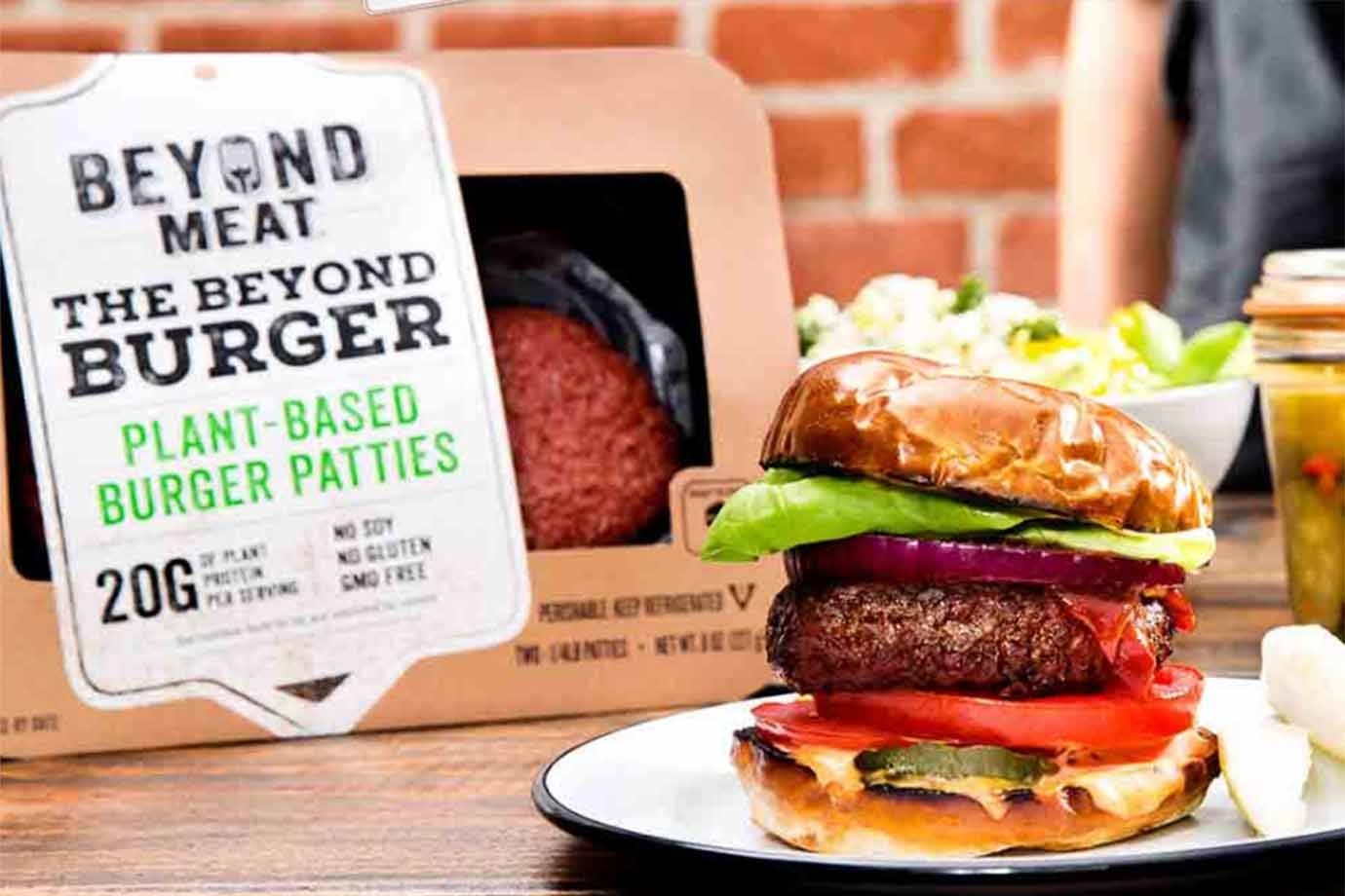 Hambúrguer da Beyond Meat