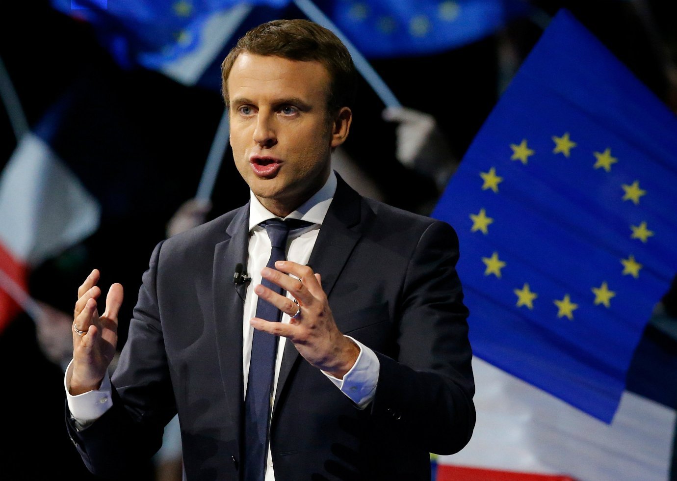 Emmanuel Macron, candidato à presidência da França