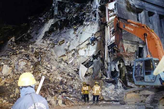 Imagens inéditas após ataque de 11 de setembro ao Pentágono, nos EUA, em 2001.