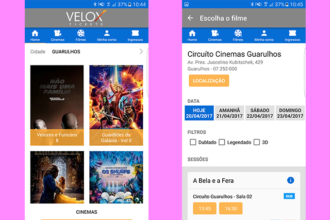 Velox-Tickets-App