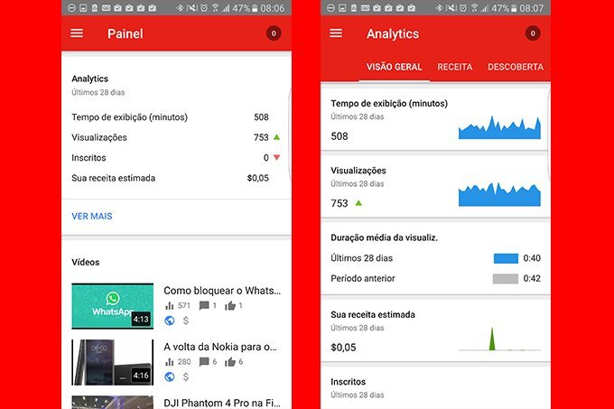 YouTube-Estudio app