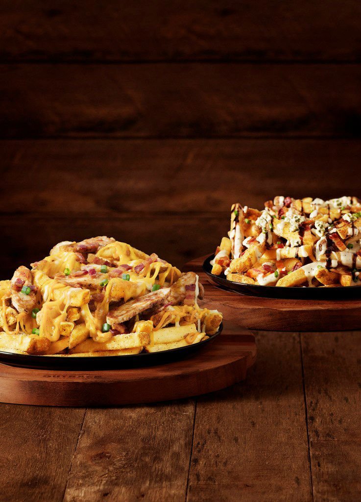 Novas batatas fritas do Outback: duas novas combinações por tempo limitado