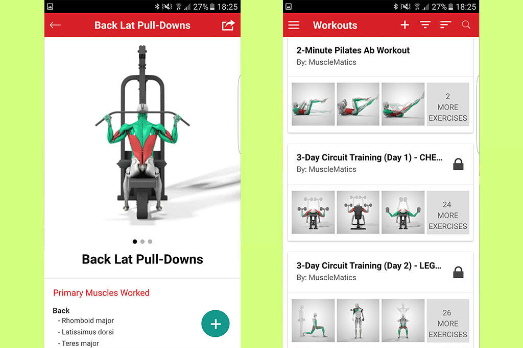 MuscleMatics App