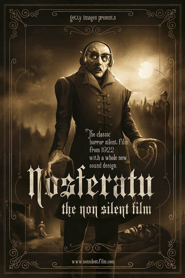 Campanha do Getty Images: reimaginando o filme "Nosferatu" com som