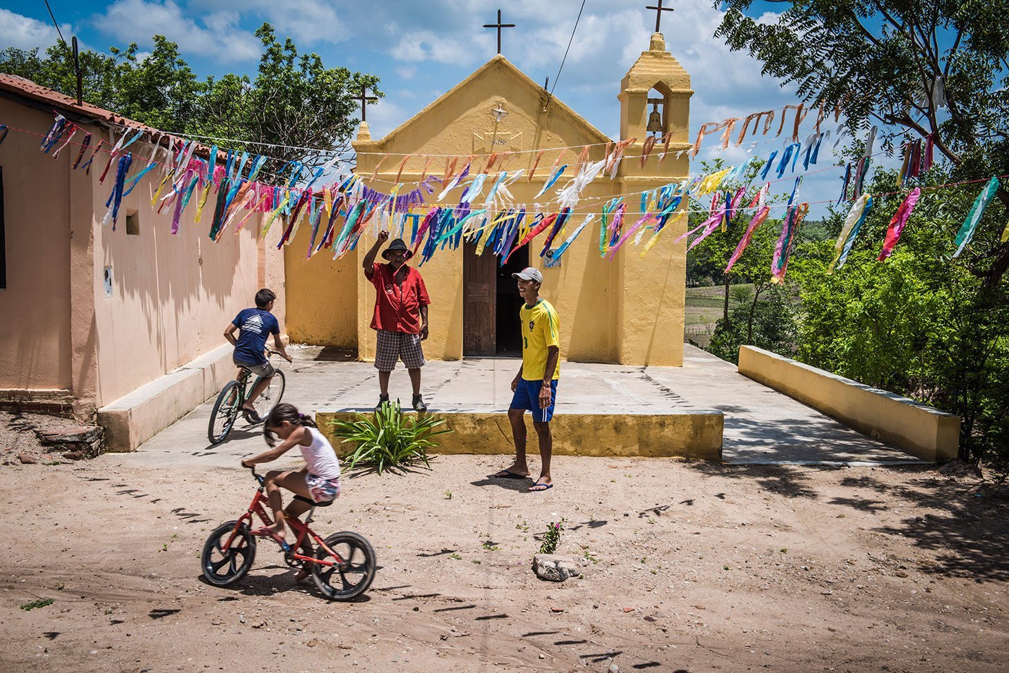 Igreja de São Sebastião, zona rural do Crato, Ceará; cidade na região metropolitana de Juazeiro do Norte será atendida pela transposição do São Francisco no eixo norte