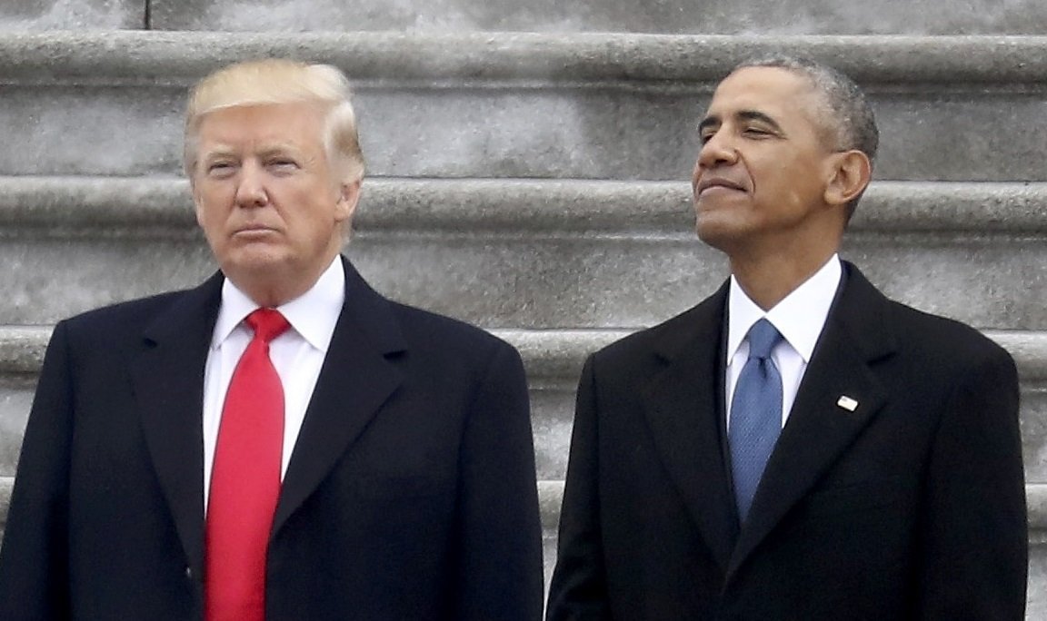 Trump e Obama empatam como os homens mais admirados pelos americanos | Exame