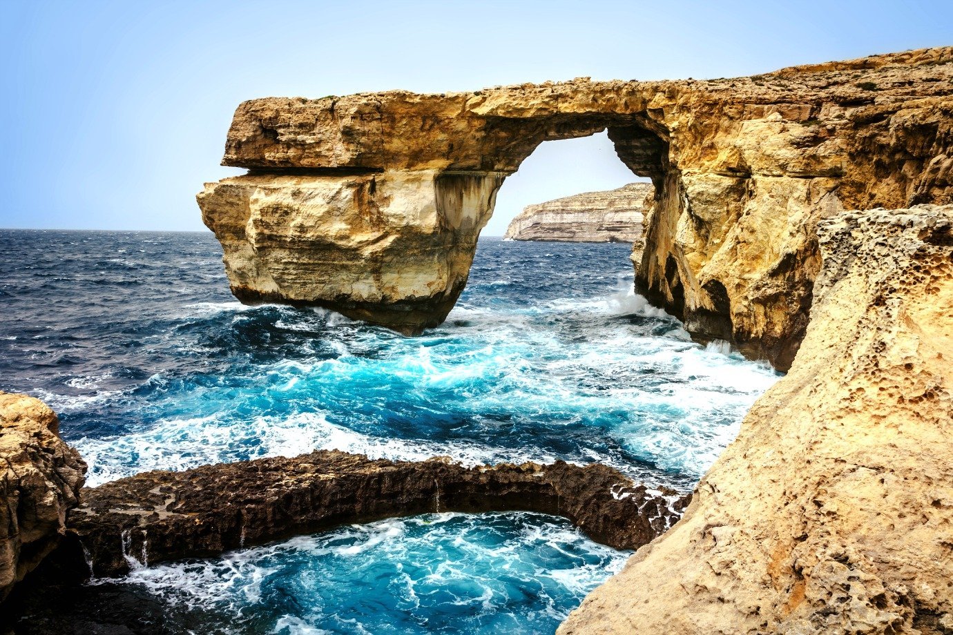 Azure Window, em Malta: rochedo serviu como cenário para série "Game of Thrones"