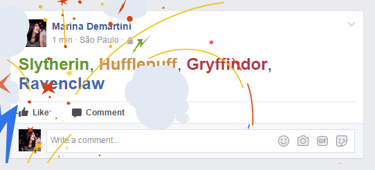 Harry Potter no Facebook