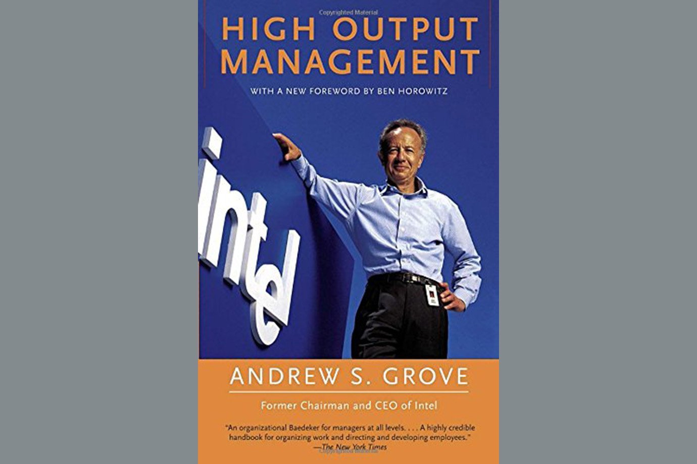 High Output Management, de Andrew Grove