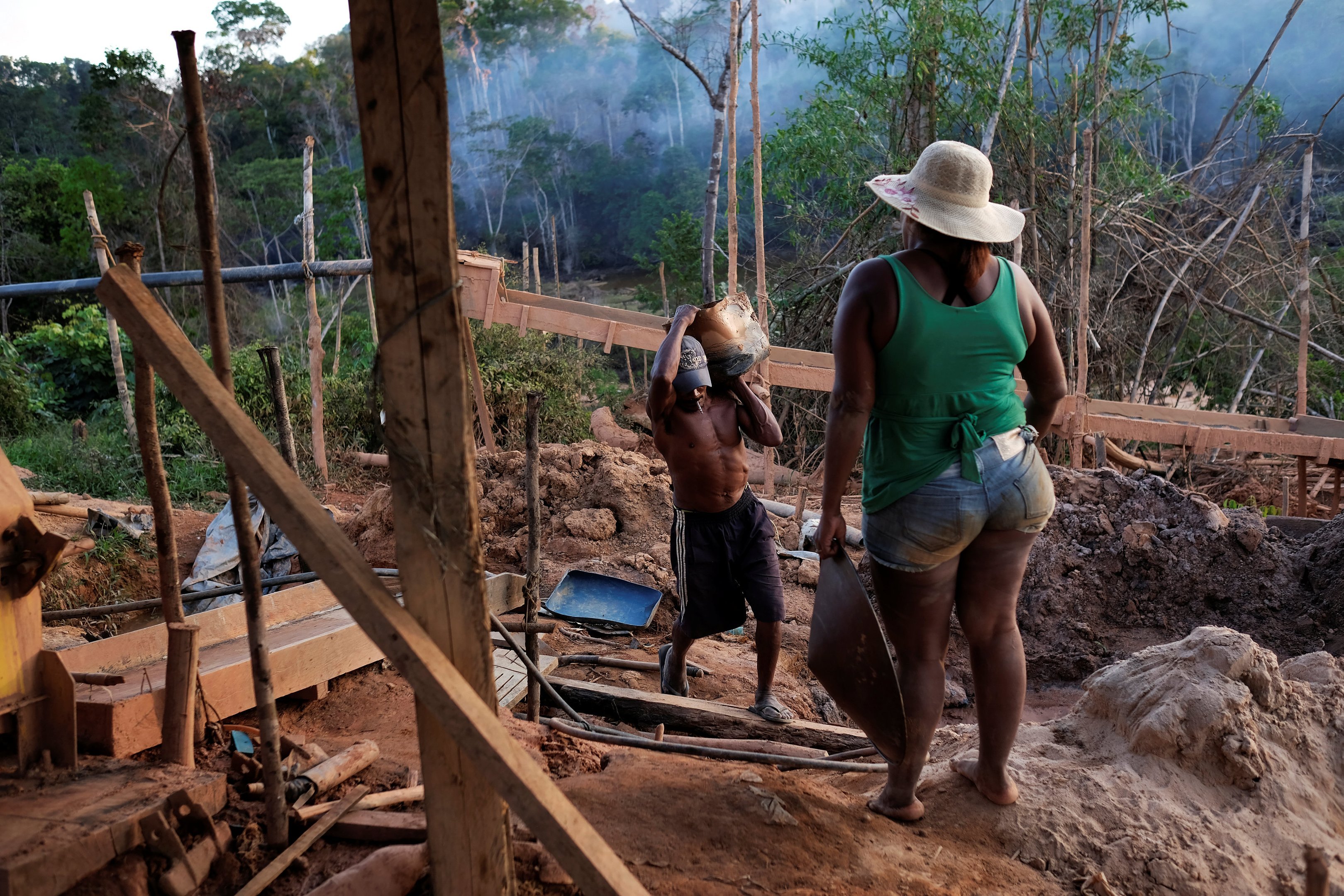 Mineração ilegal na Amazônia