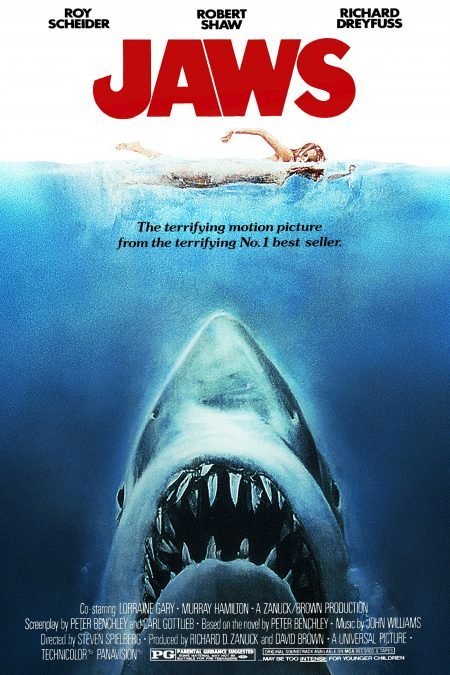 Cartaz do filme "Jaws"