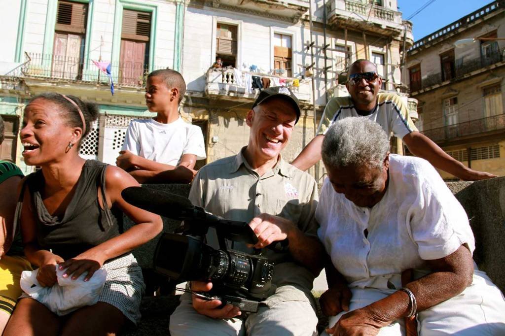 Cena do documentário "Cuba e o Cameraman"