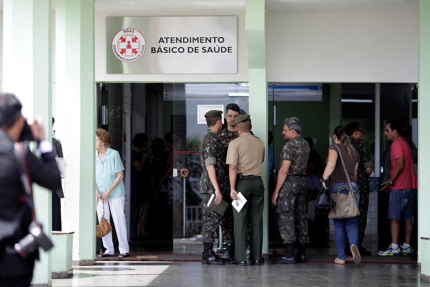 Hospital Militar onde o presidente Michel Temer foi internado em 25/10/2017 (Ueslei Marcelino/Reuters)
