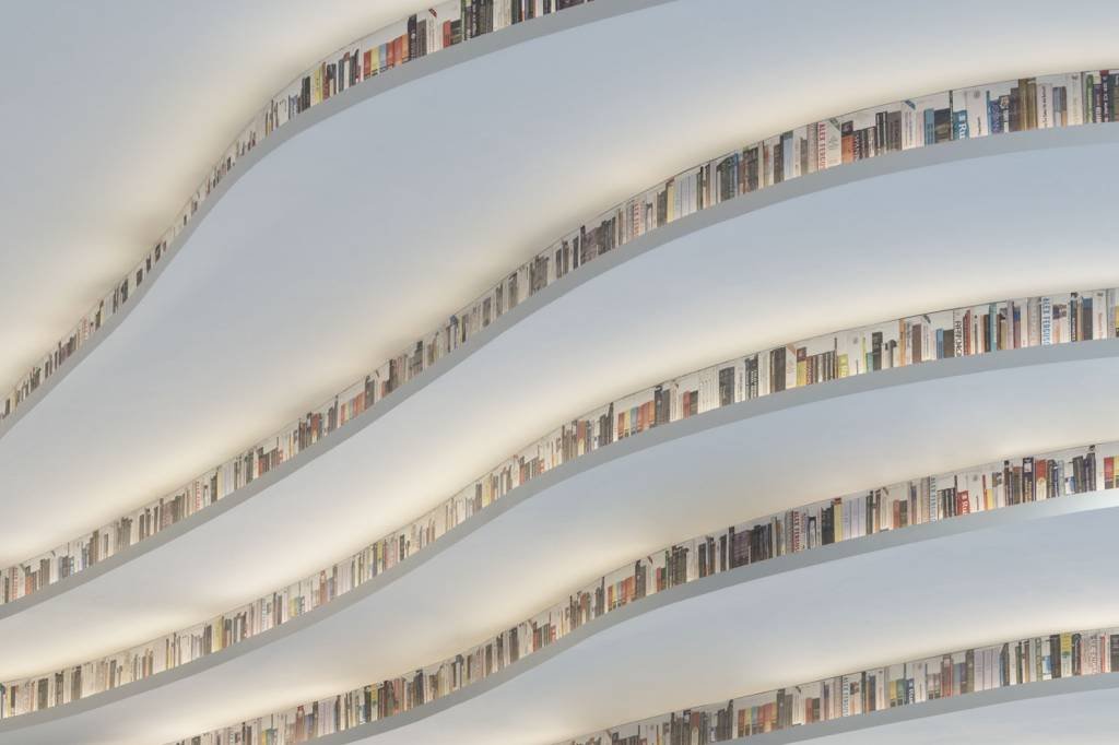 Biblioteca Tianjin Binhai, da empresa de arquitetura MVRDV