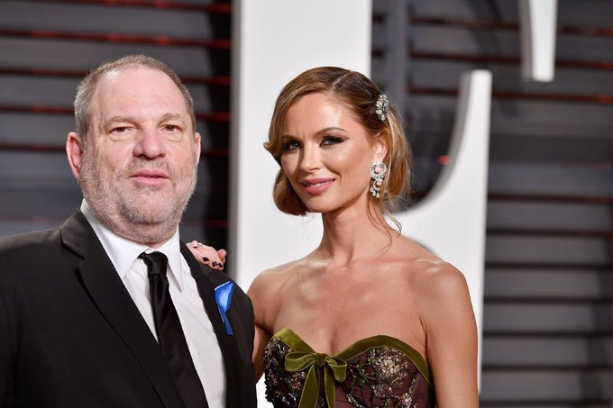 Harvey weinstein and Georgina Chapman