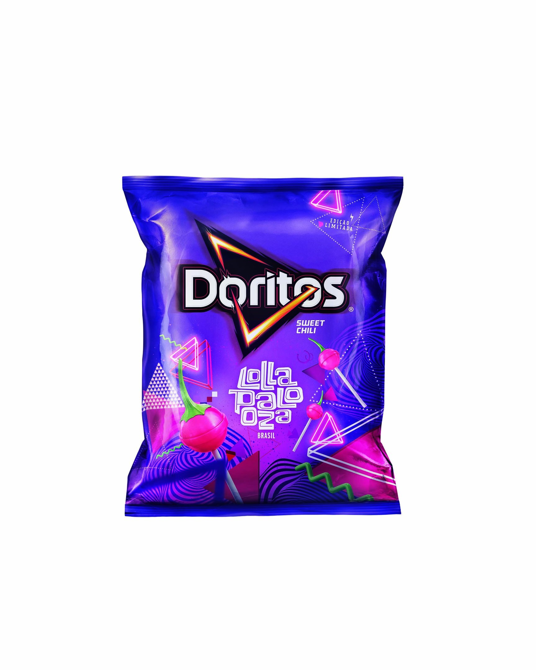 Nova embalagem de Doritos: especial para o Lollapalooza 2018
