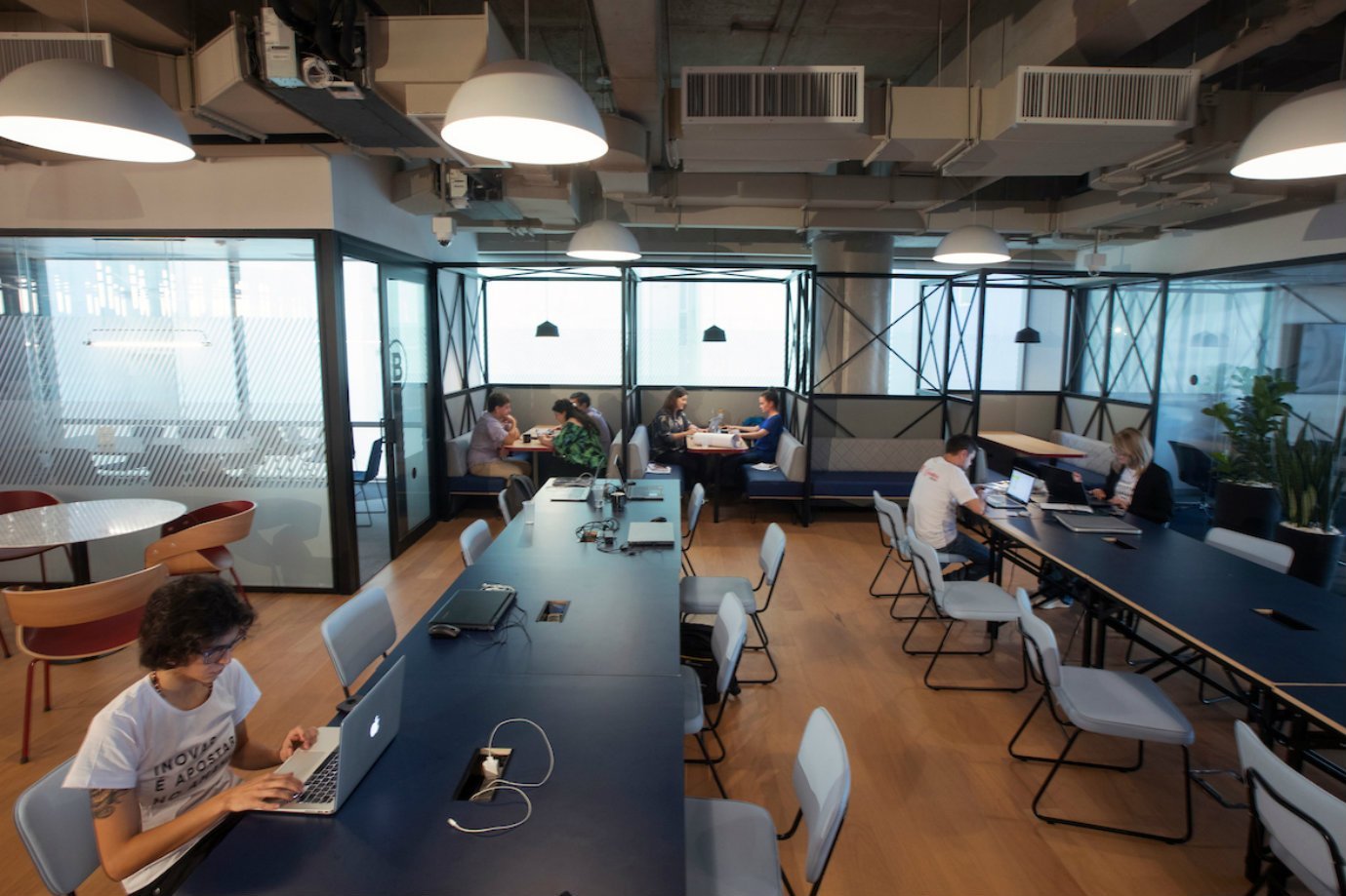 Habitat, espaço de coworking para startups do Bradesco