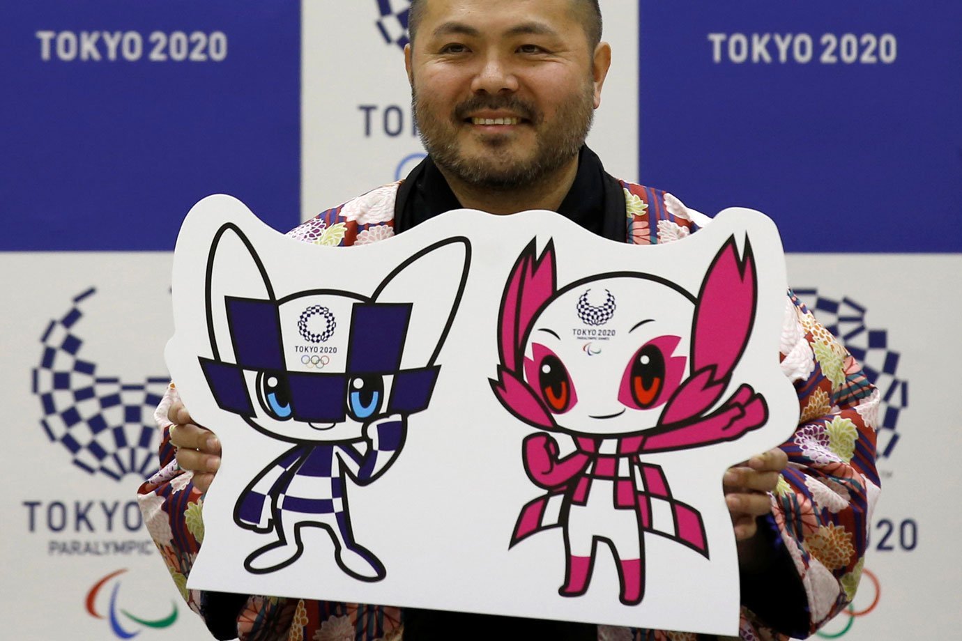 Mascotes da Olimpíada de 2020, em Tokyo