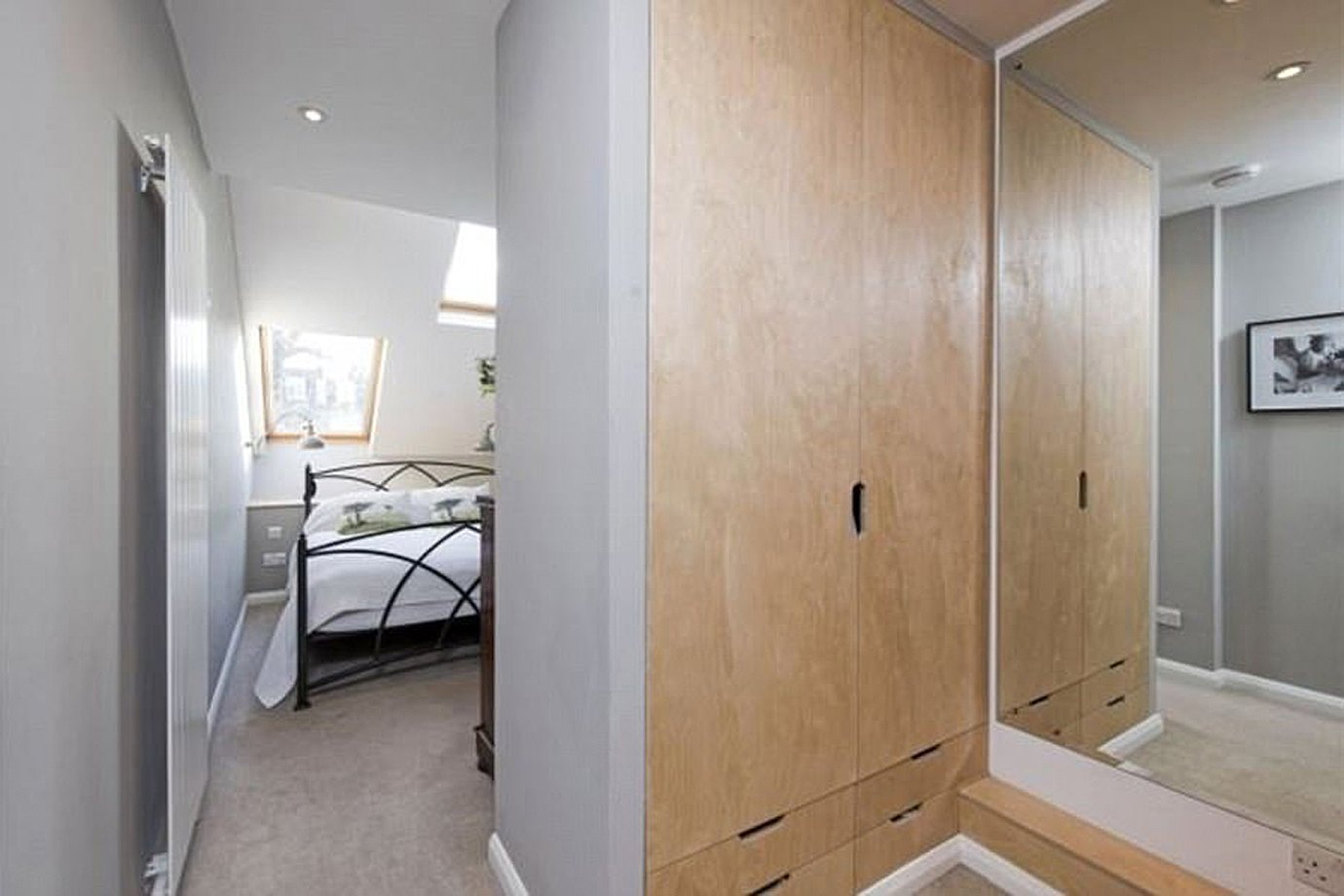 Quarto da Slim House, em Londres