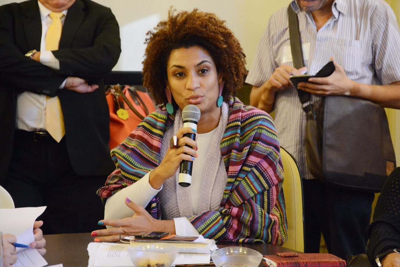 A vereadora Marielle Franco, do PSOL, assassinada no Rio de Janeiro