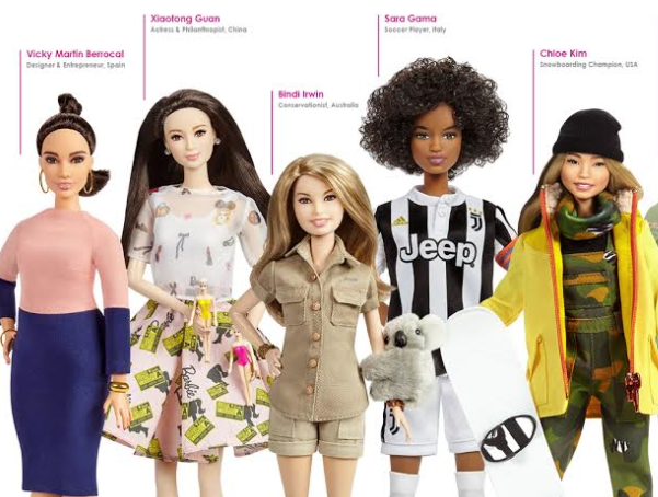 Barbie, da Mattel: nova coleção traz mulheres inspiradoras