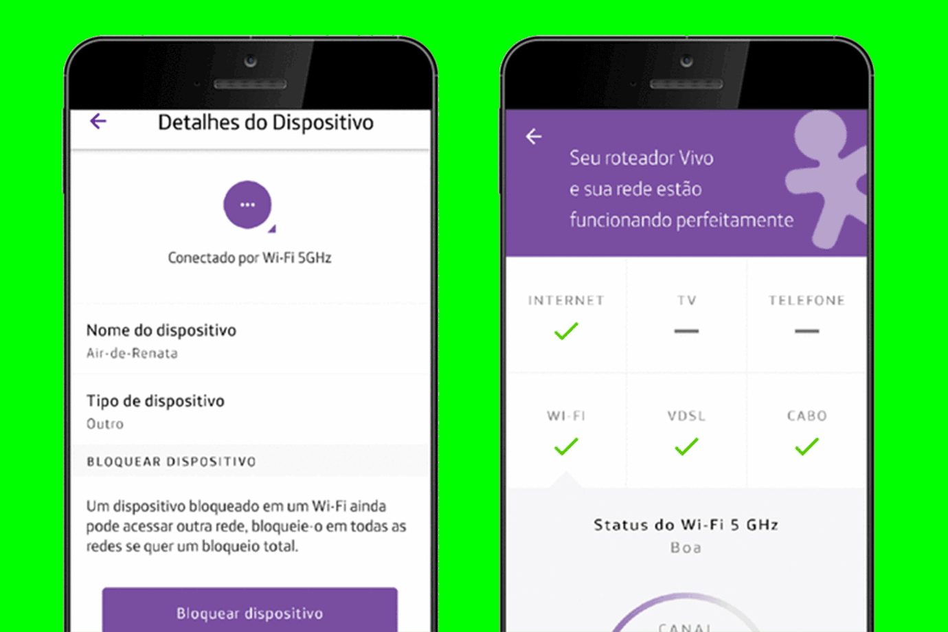 Como Bloquear e Desbloquear dispositivos Roteador Vivo Fibra Hgu App  VivoSmartWifi, No aplicativo da vivo smart wifi você consegui bloquear e  desbloquer o acesso a sua rede wifi