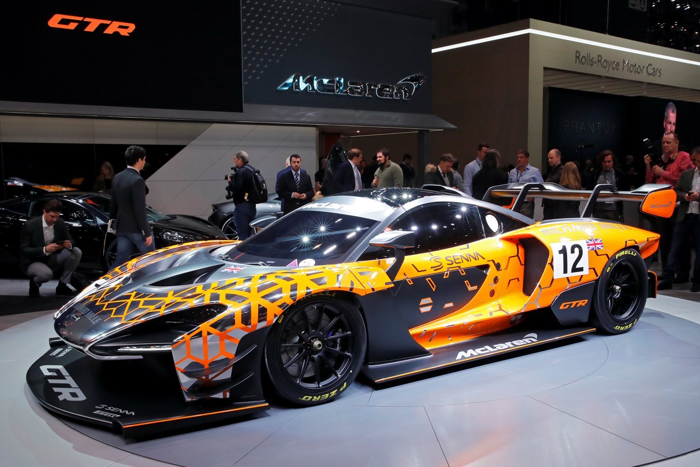 McLaren Senna GTR, apresentada no Salão de Genebra