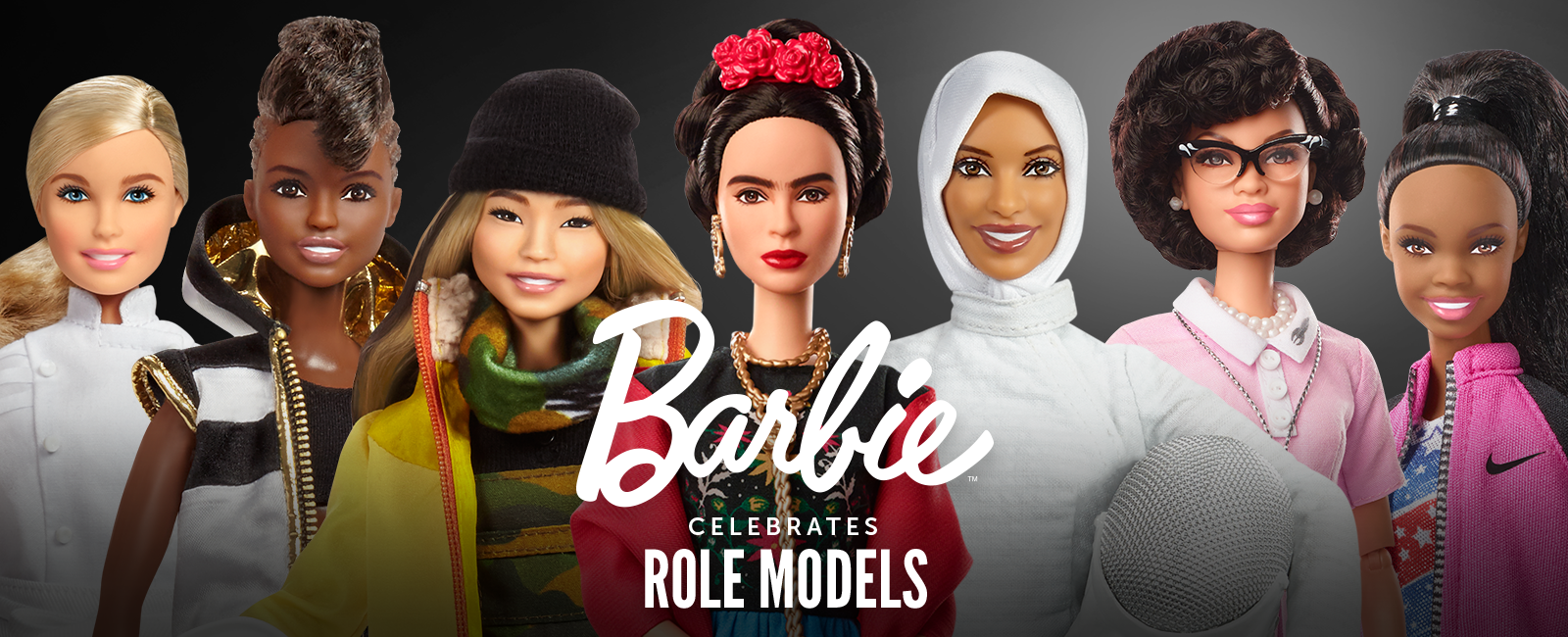 Barbie, da Mattel: coleção traz mulheres inspiradoras