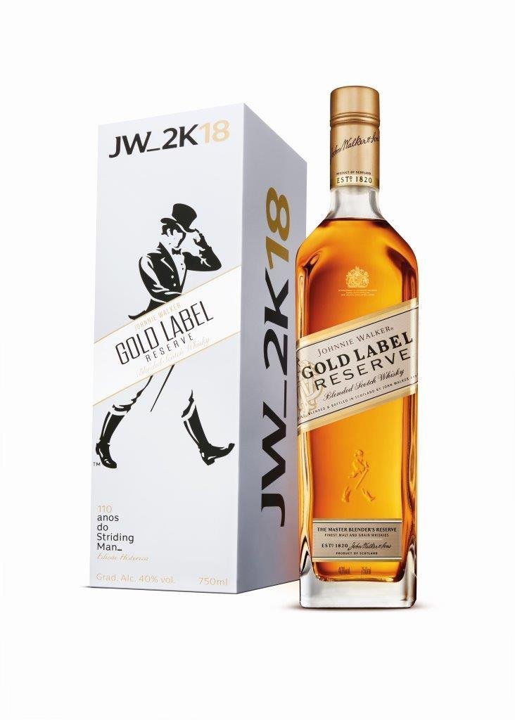 Lançamento da Johnnie Walker: novas embalagens celebram 110 anos do famoso logo