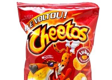 Cheetos tubo: volta iminente divulgada com promoção para cem sortudos