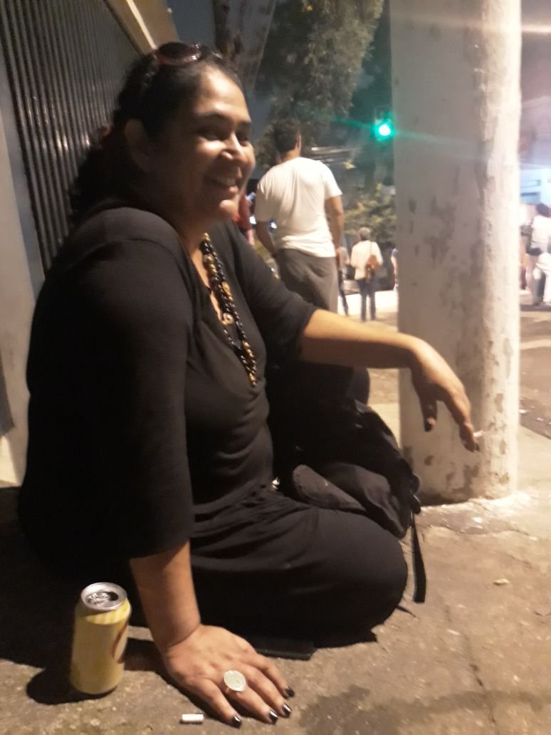 Elisângela da Silva, 45, advogada e militante petista, no dia da prisão de Lula