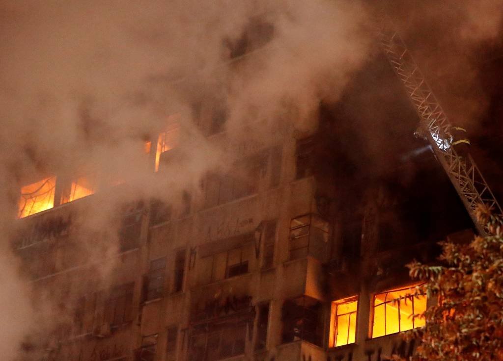 Incêndio no Centro de São Paulo