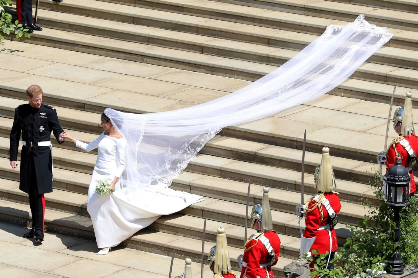 vestido de noiva de meghan markle