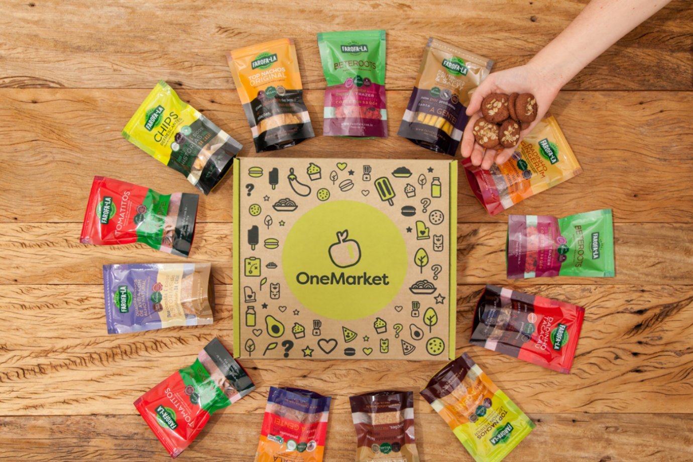 Produtos comercializados da One market