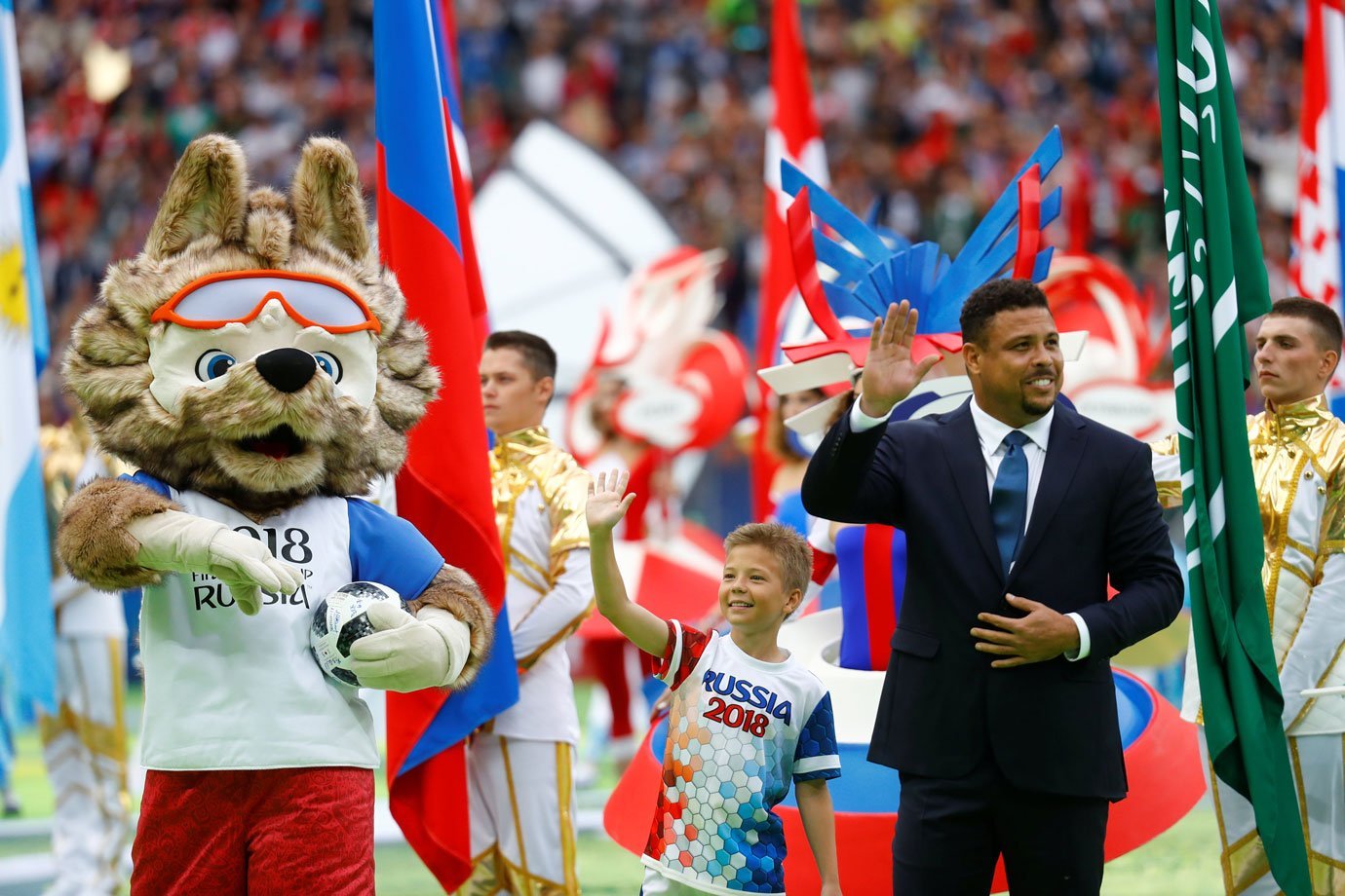 Cerimônia de abertura da Copa do Mundo 2018 na Rússia